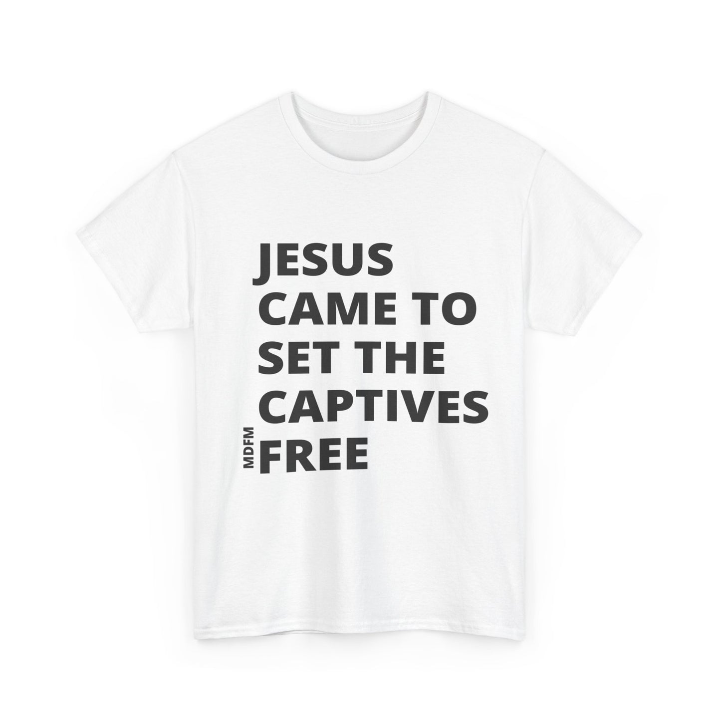 Jesus Came To Set the Captives Free Unisex Heavy Cotton Tee